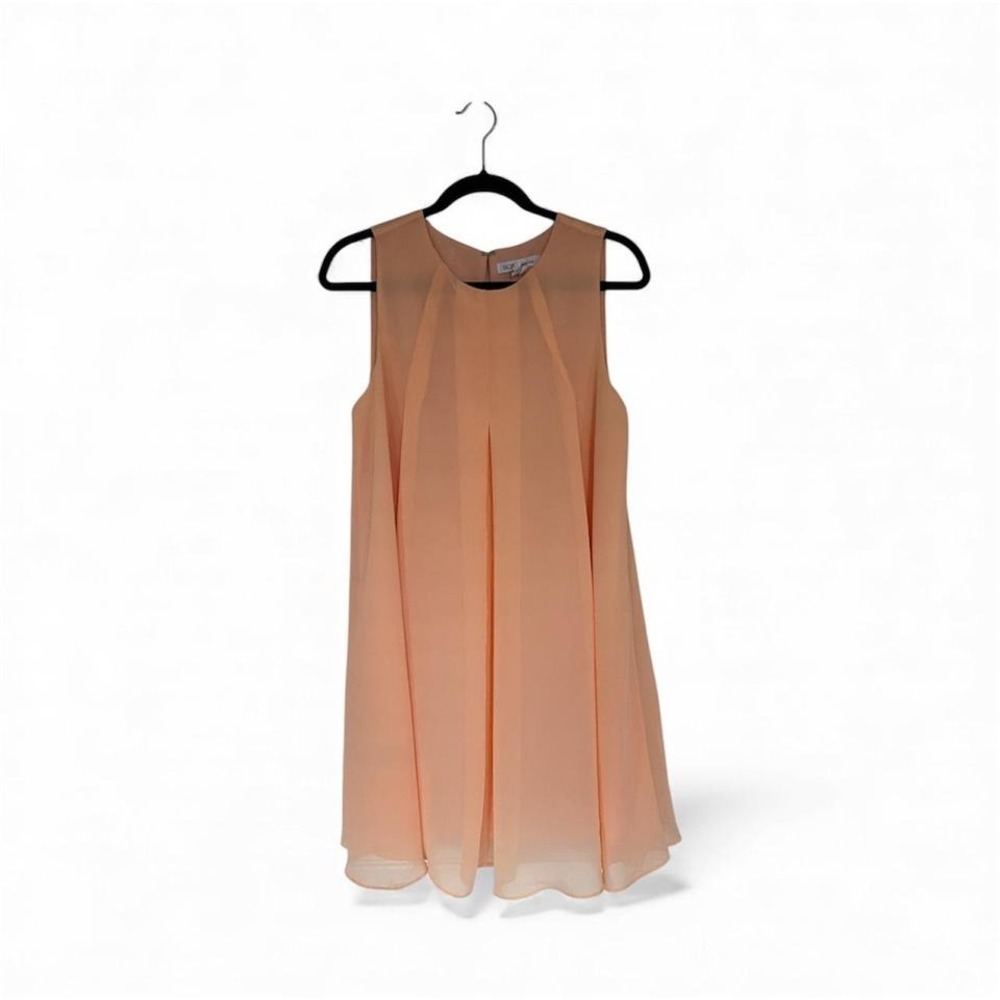 BCBG peach shift‎ dress
